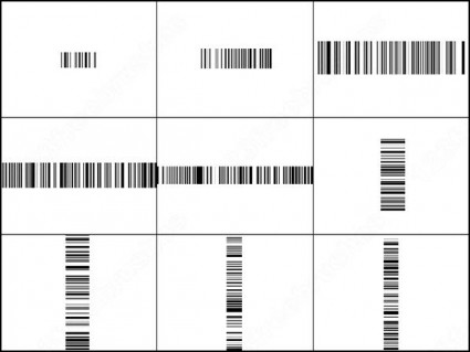 10 Barcodes Pinsel