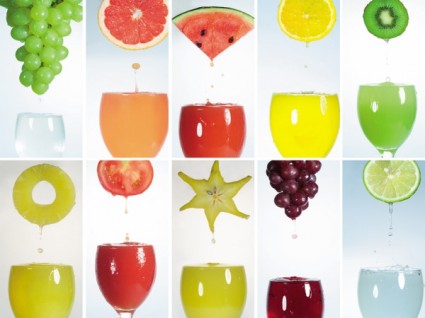 10 張高青水果飲料圖片