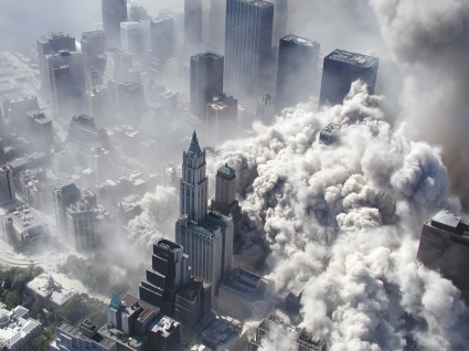mundo de Estados Unidos de papel de parede de 11 de setembro