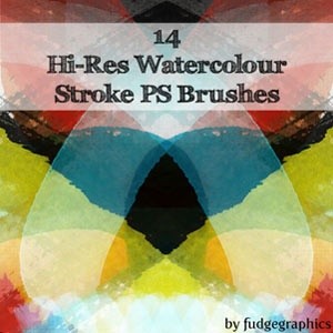 14 Hallo Res Aquarell Ps brushes