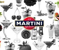 14 brushes de estilo de martini