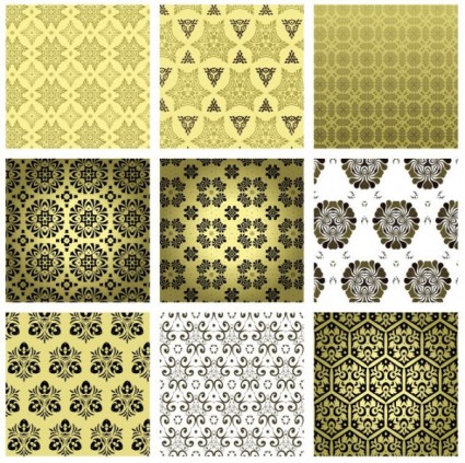 15 Retro Pattern Wallpaper Vector