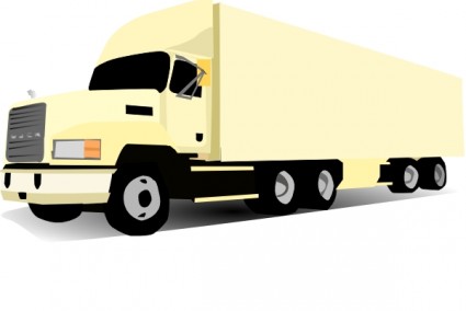image clipart camion 18 roues