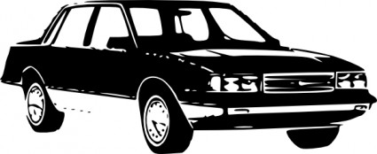 1989 Chevrolet Celebirty Limousine ClipArt