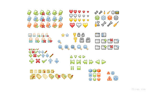 157 Page Icons