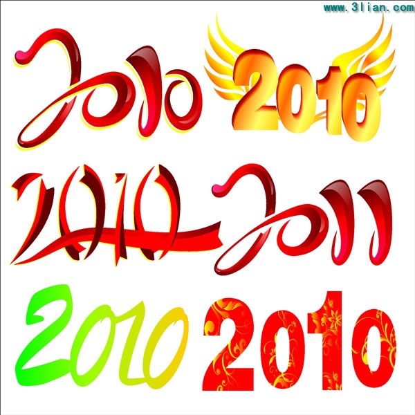 2010 아트 글꼴