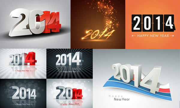 2014 d 글꼴 효과 배경