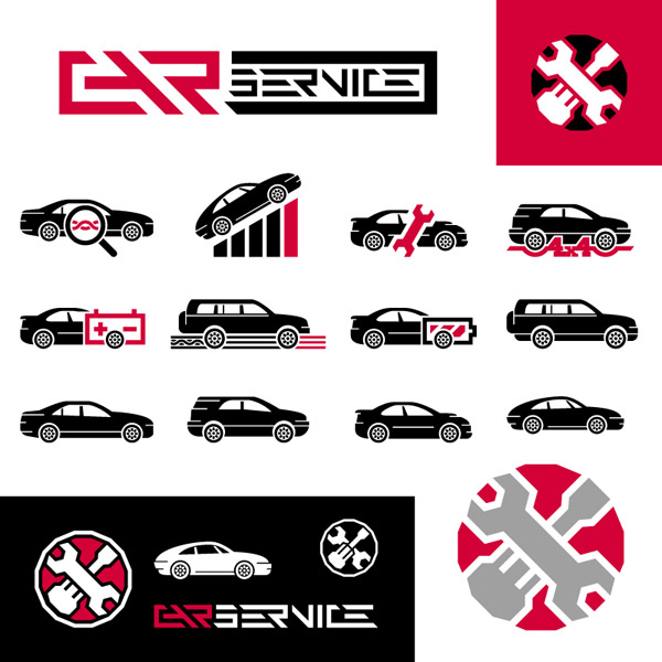 2014 icono de mantenimiento de vehículos