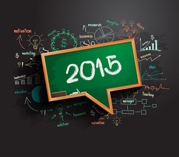 thiết kế kinh doanh năm mới 2015