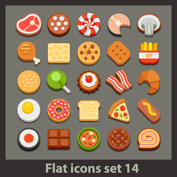 25 Delicious Food Icons