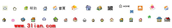 ícone de casa em casa 33 sites