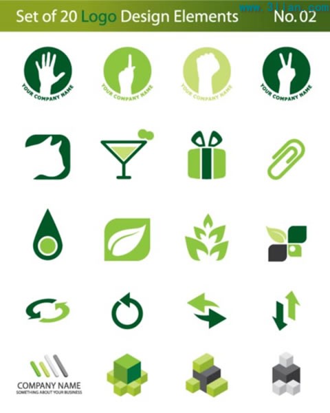 A Green Icon