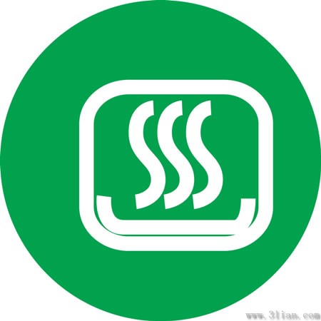 A Small Green Icon Material