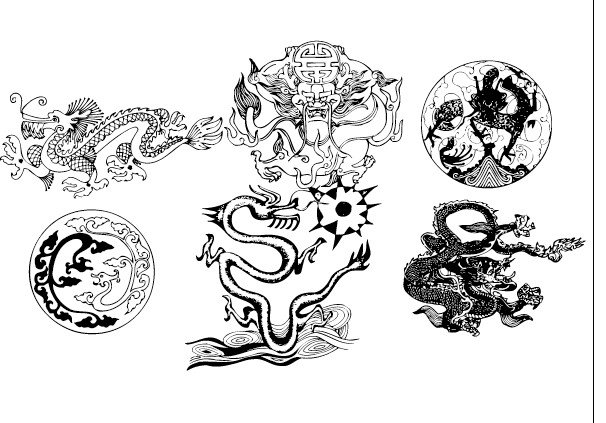 una variedad de dragón antiguo