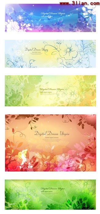 A Variety Of Classic Fantasy Pattern Background Material