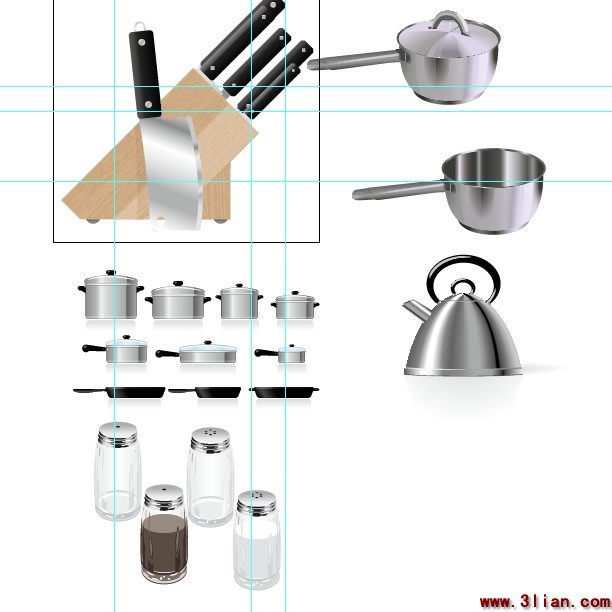 A Variety Of Kitchen Materials