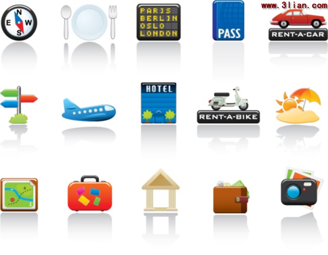 A Variety Of Useful Icons