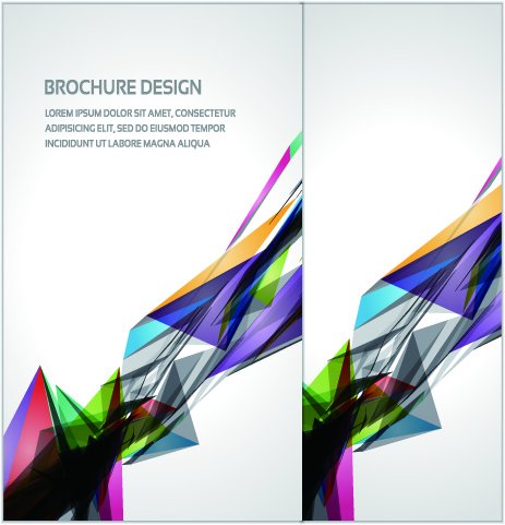 abstrato de design iridescente