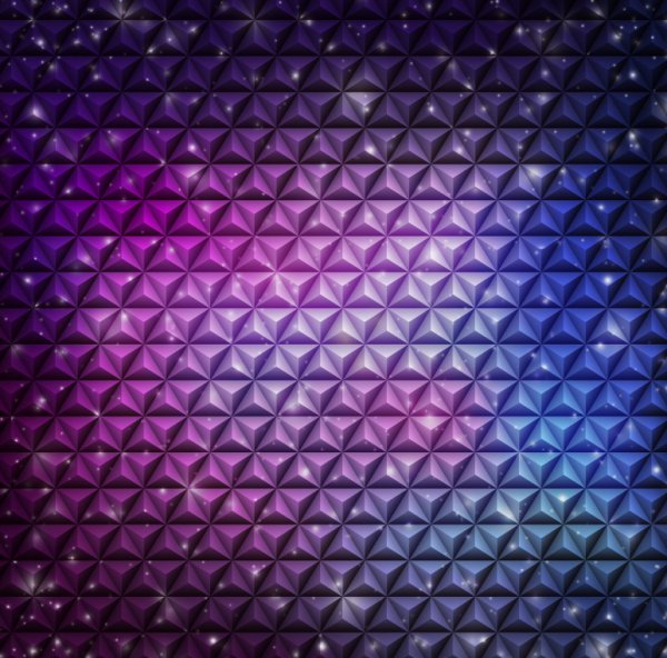 Abstract Purple Background Stereo