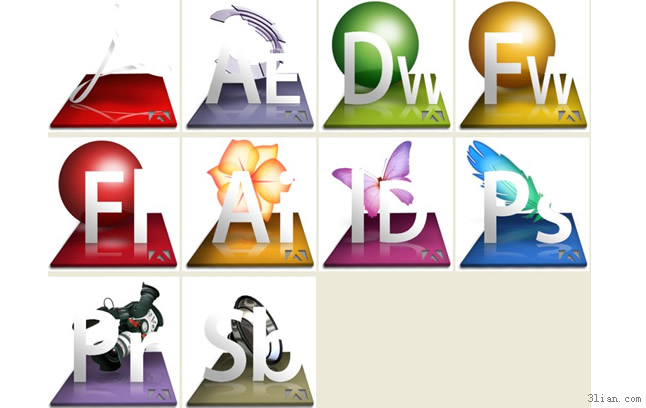 Adobe Png Icon Series Software