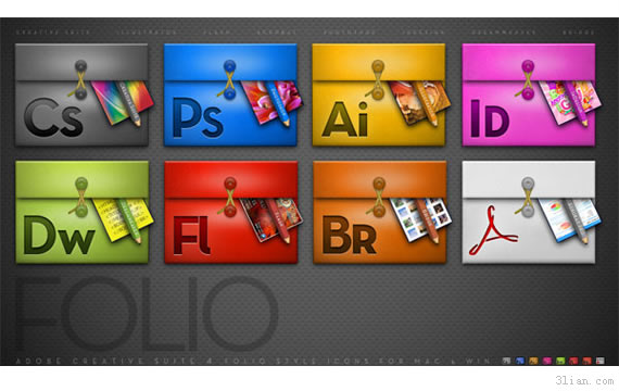 Adobe Software Symbole