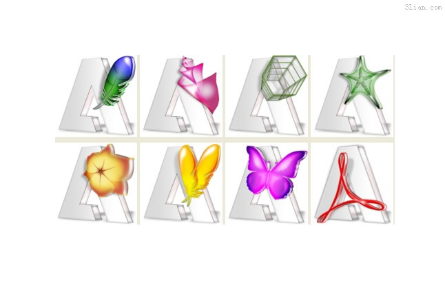 Adobe Software Icons png