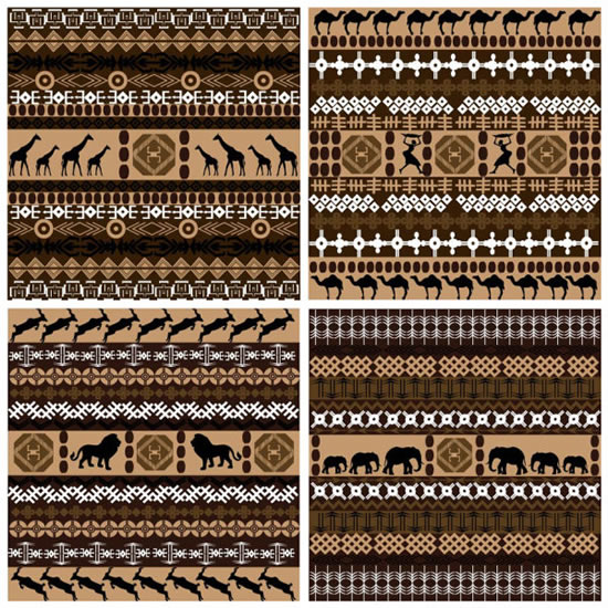Afrikanische Grafik-Design-Hintergrund