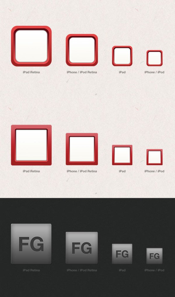 App Icon Icons Psd