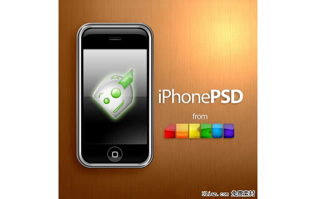 Apple Iphone Mobile Phone Psd Layered Material