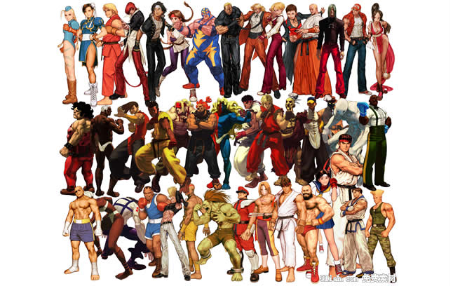 Arcade Boxing Characters Psd Material