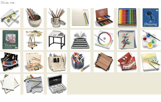 Art Supplies Png Icons
