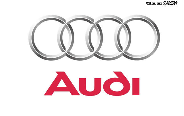 modelo de psd logotipo Audi