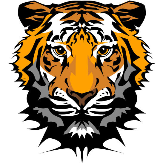 Avatar Cartoon Of Tiger Head Material-vector Animal-free Vector Free  Download