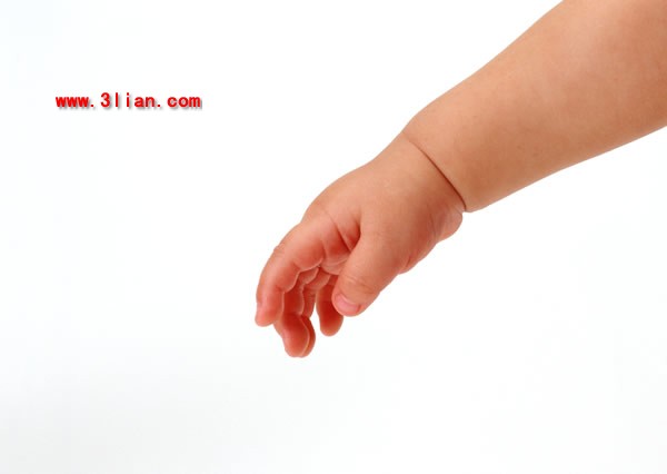 mãos de bebê