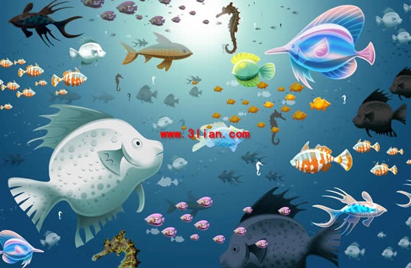Background Of Marine Fish