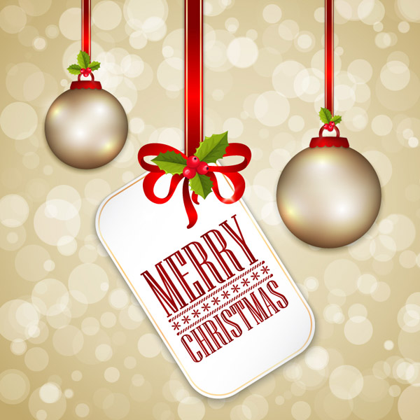 Kugel-Weihnachtskarte-Hintergrund