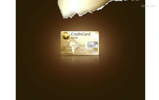 Bank Card Psd Material
