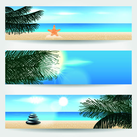 pantai indah spanduk