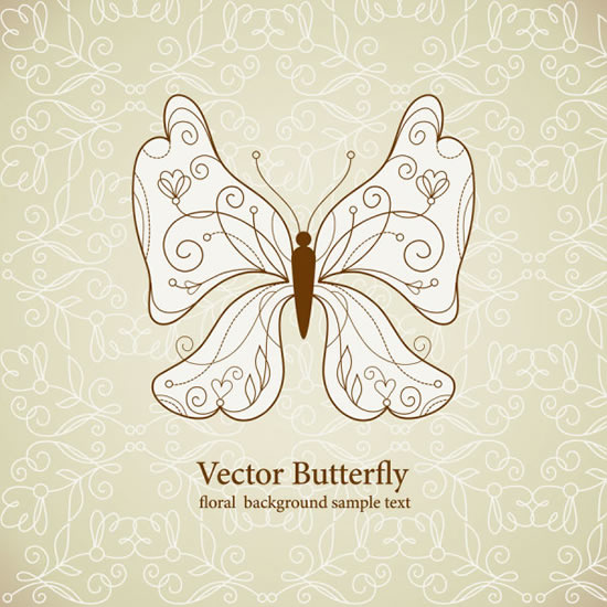 Beautiful Butterfly Pattern