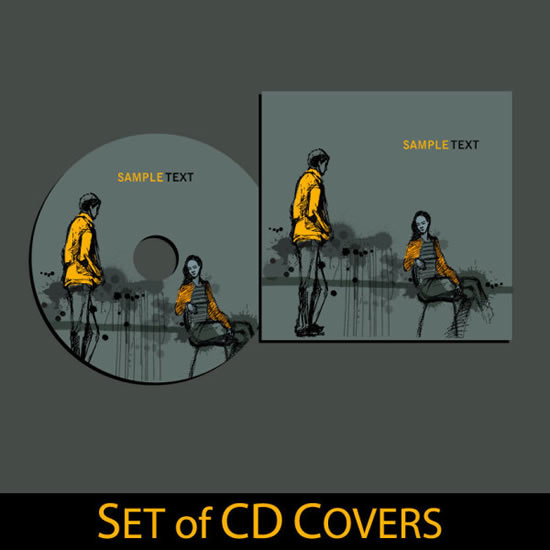 아름 다운 cd 포장 재료
