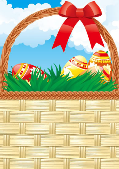 Beautiful Easter Egg Basket