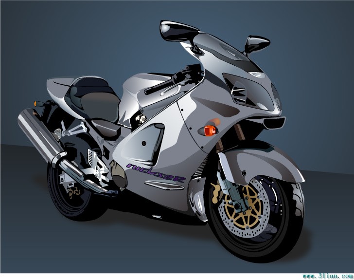 Beautiful Vector Motorcycle