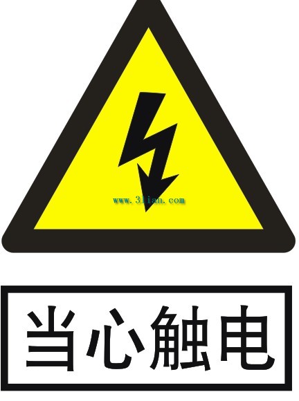 Cuidado com os gráficos de vetor de choque elétrico