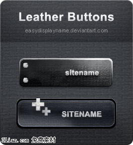 Black Button Icon Psd Layered Templates