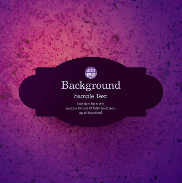 Black Label Purple Background