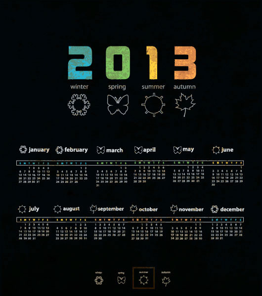 黒蛇カレンダー
