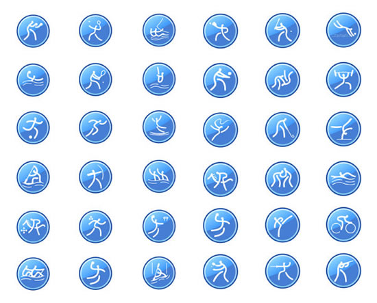 icône de projet bleu
