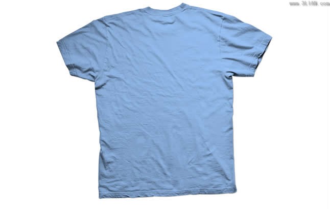 Blue T Shirt Psd