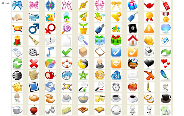 Bow Food Shopping Web Png Icons