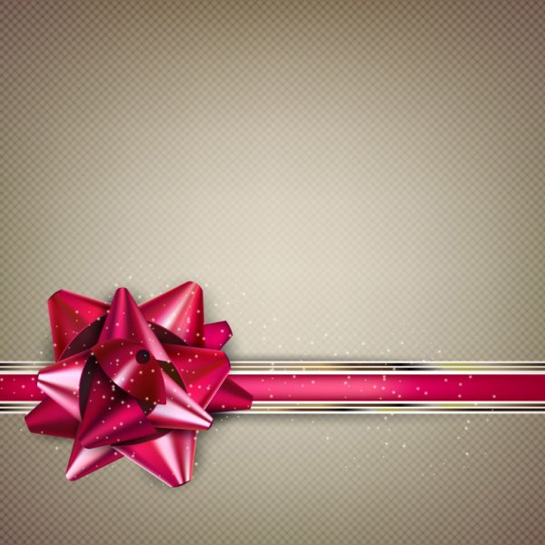 Braid Knot Ornament Card Background